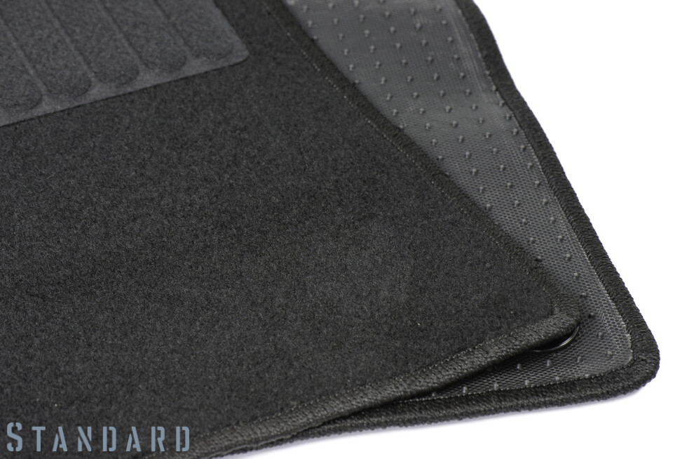 Коврики текстильные "Стандарт" для Ford Focus II (универсал / CB4) 2007 - 2011, черные, 5шт.