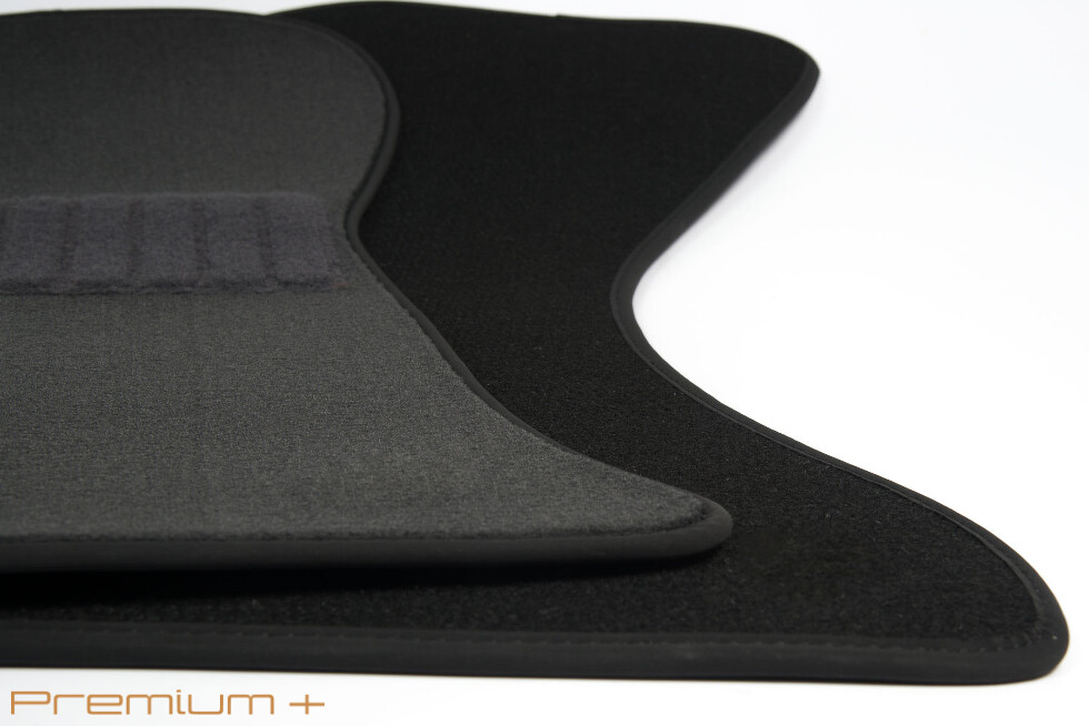 Коврики текстильные "Премиум+" для Haval F7x I (suv) 2019 - Н.В., темно-серые, 3шт.