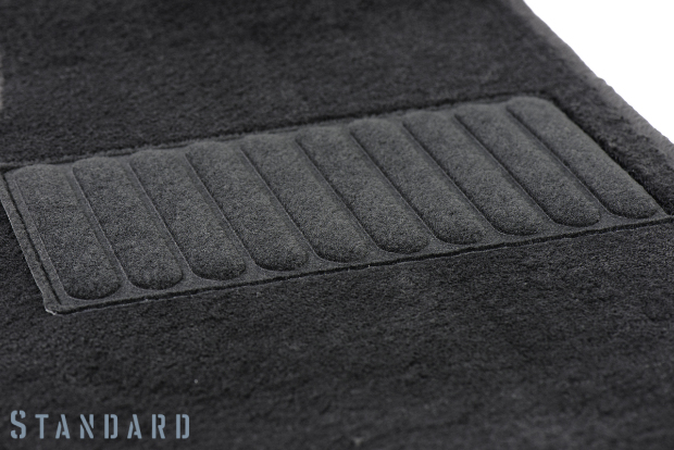 Коврики текстильные "Стандарт" для Toyota Camry (седан / XV50) 2011 - 2014, черные, 2шт.